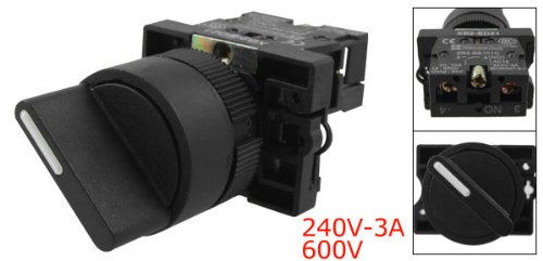 Amazon.com: uxcell On/Off Two 2 Position Rotary Select